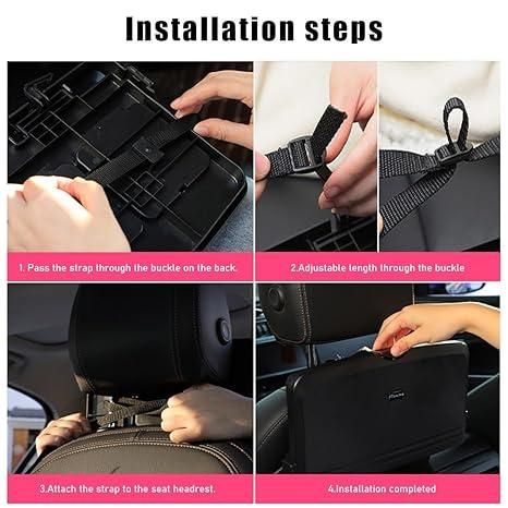 Car Travel Foldable Dining Food Tray - DEZZIRE